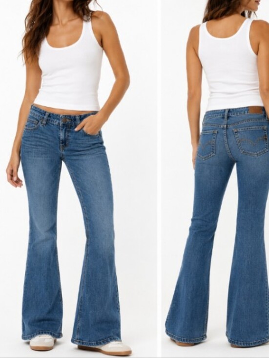 Hollister Denim - Hollister Low Rise Flare Jean 8R 29R